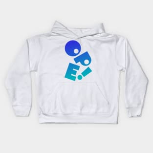 Ope! Down we go! Kids Hoodie